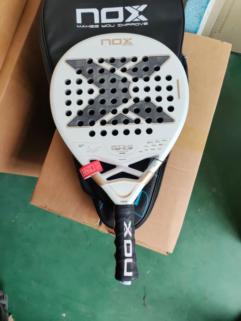 NOX Professional Carbon Fibre Padel Racket
