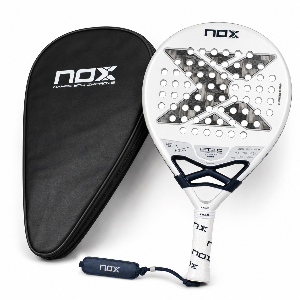 NOX Professional Carbon Fibre Padel Racket