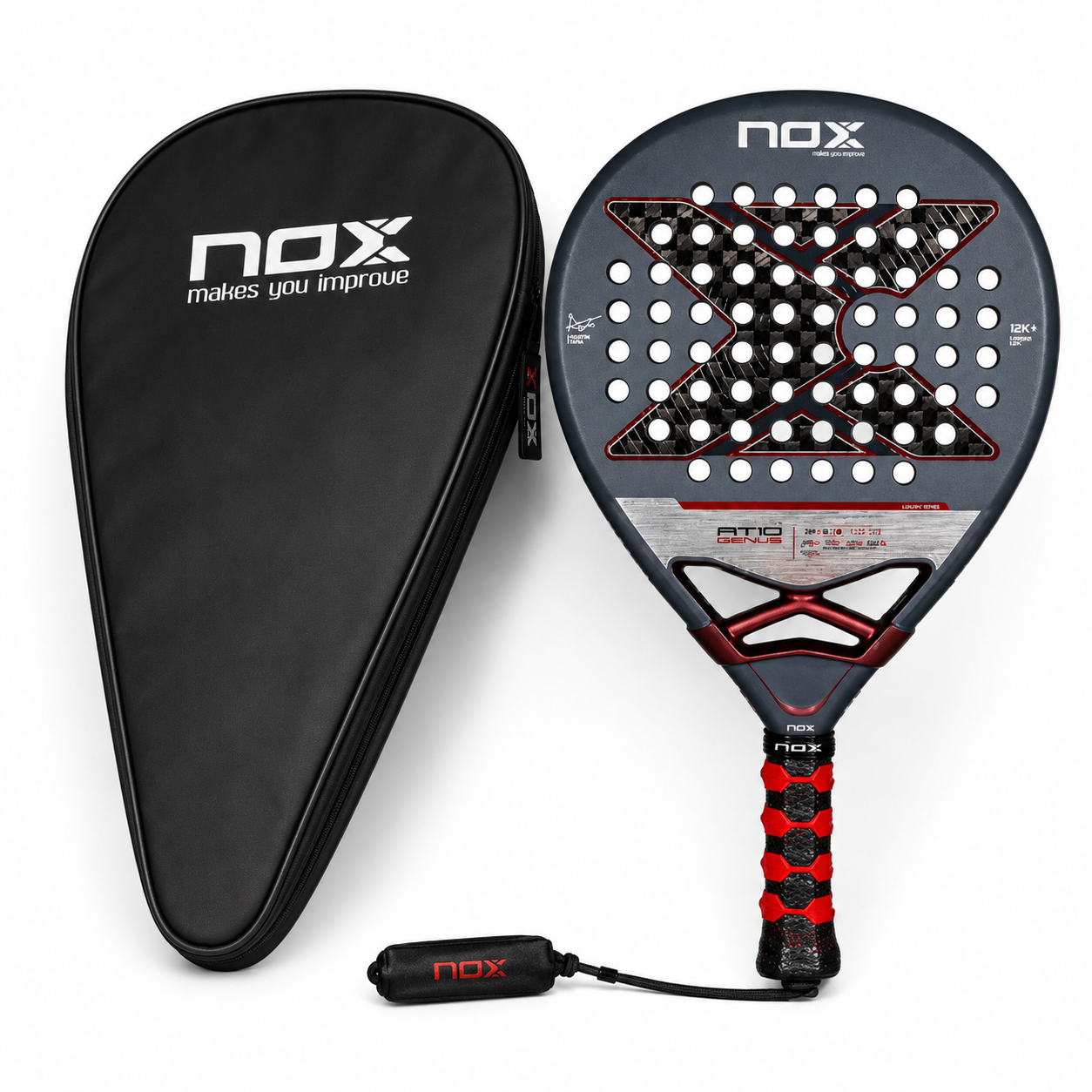 NOX Professional Carbon Fibre Padel Racket