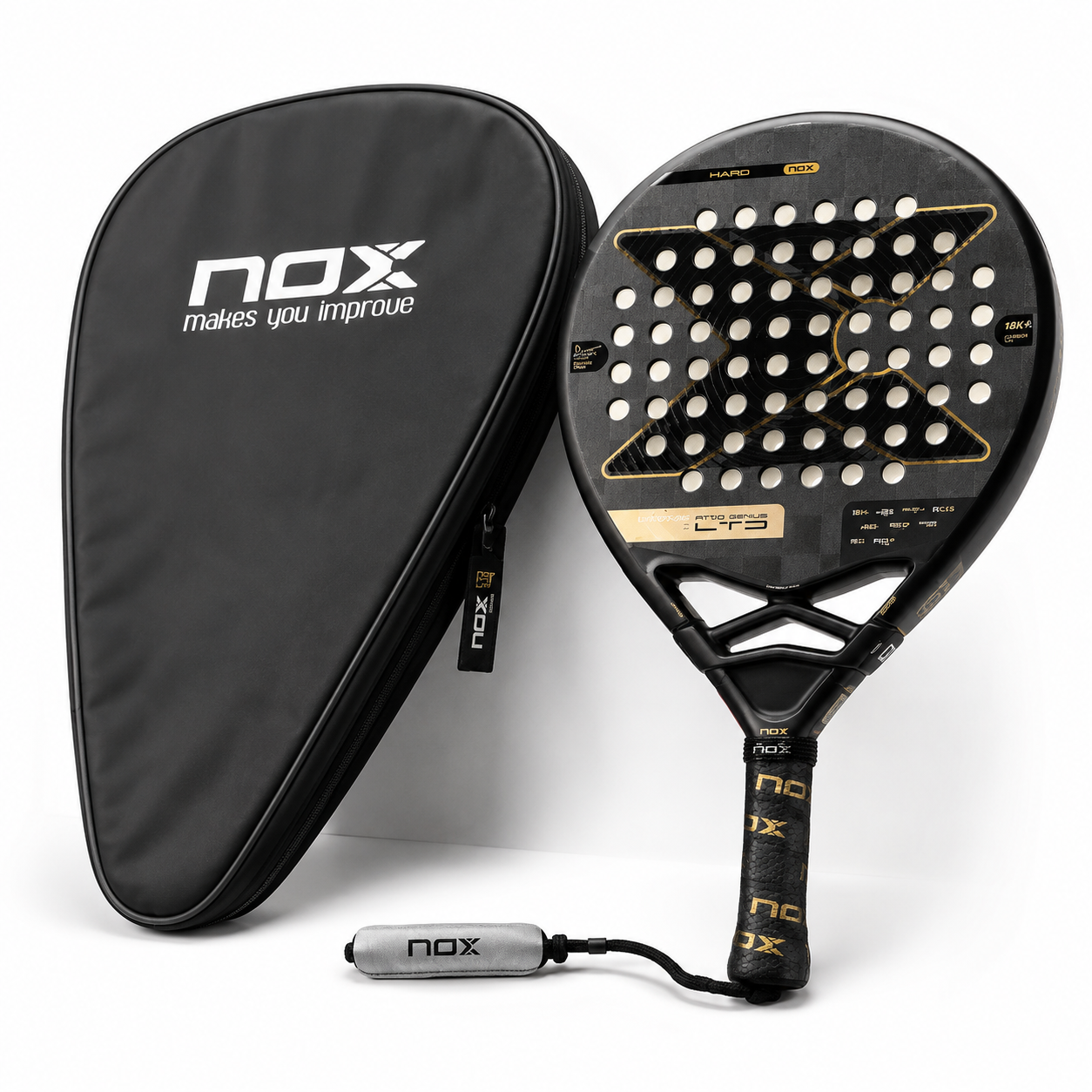 NOX Professional Carbon Fibre Padel Racket