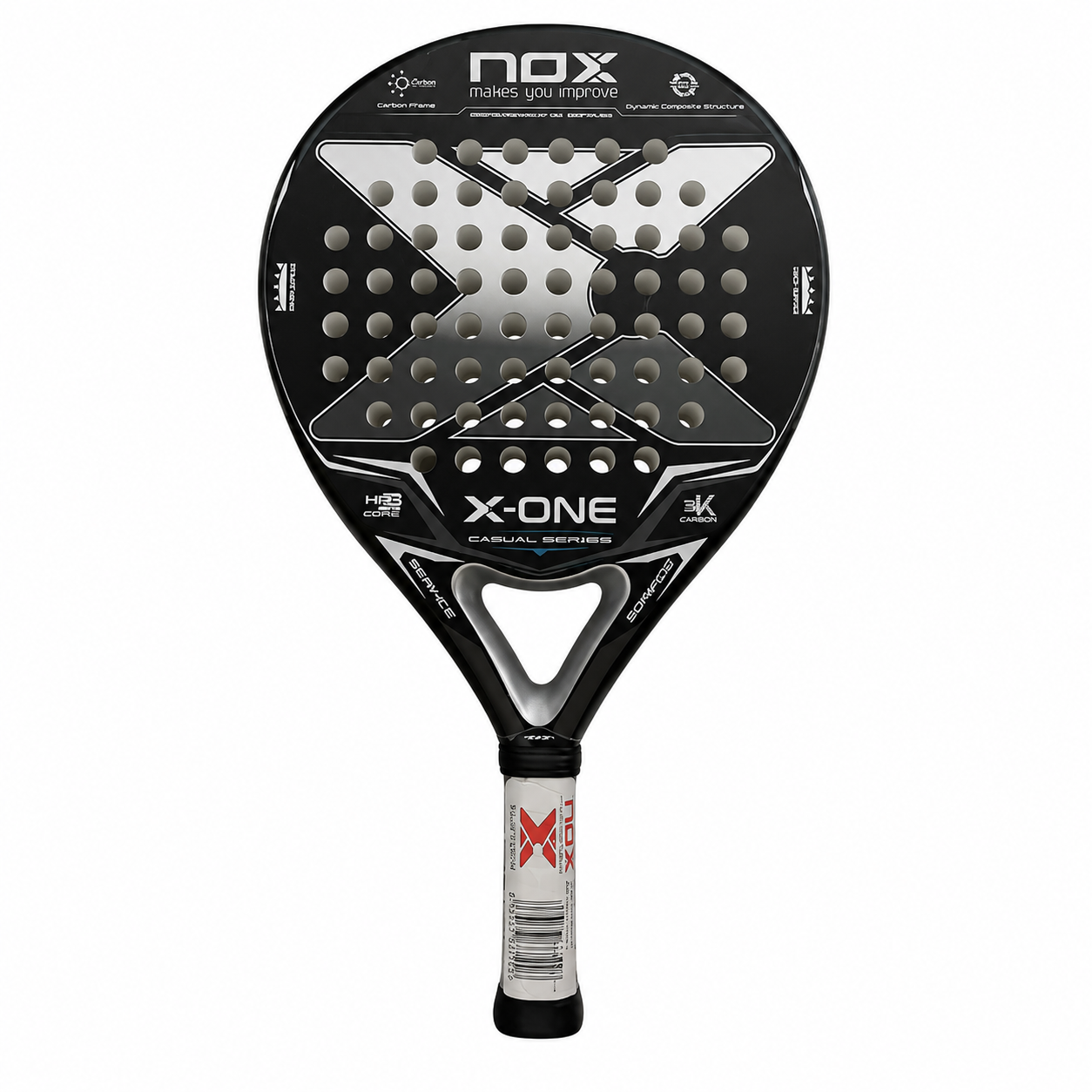 NOX Professional Carbon Fibre Padel Racket