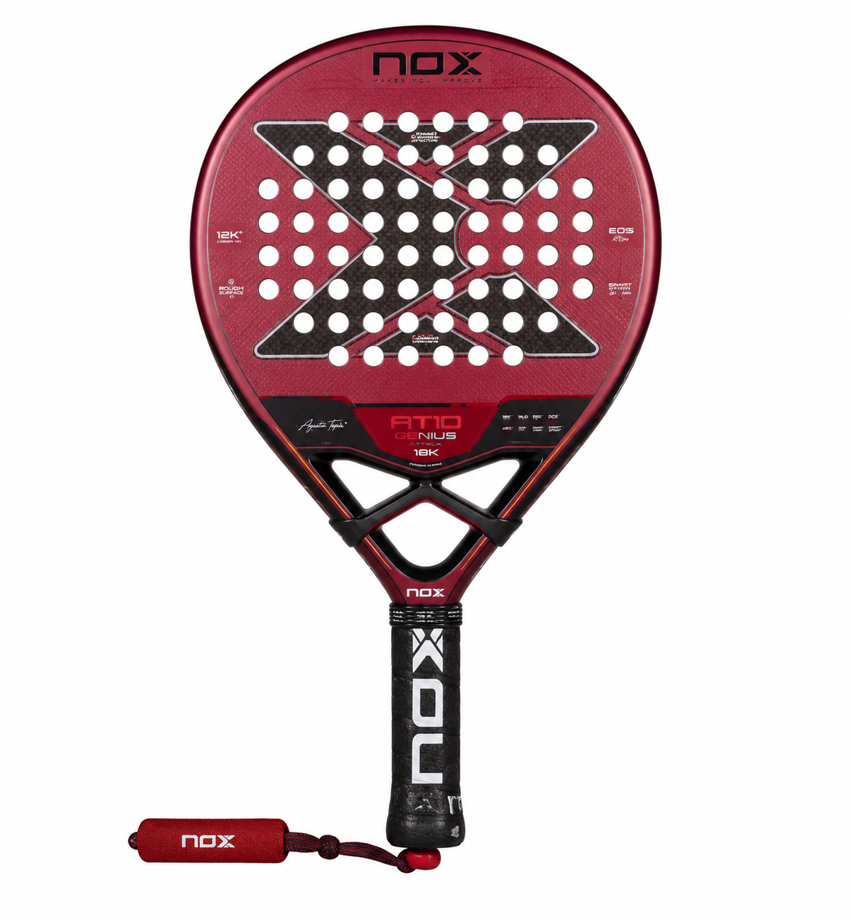 NOX Professional Carbon Fibre Padel Racket