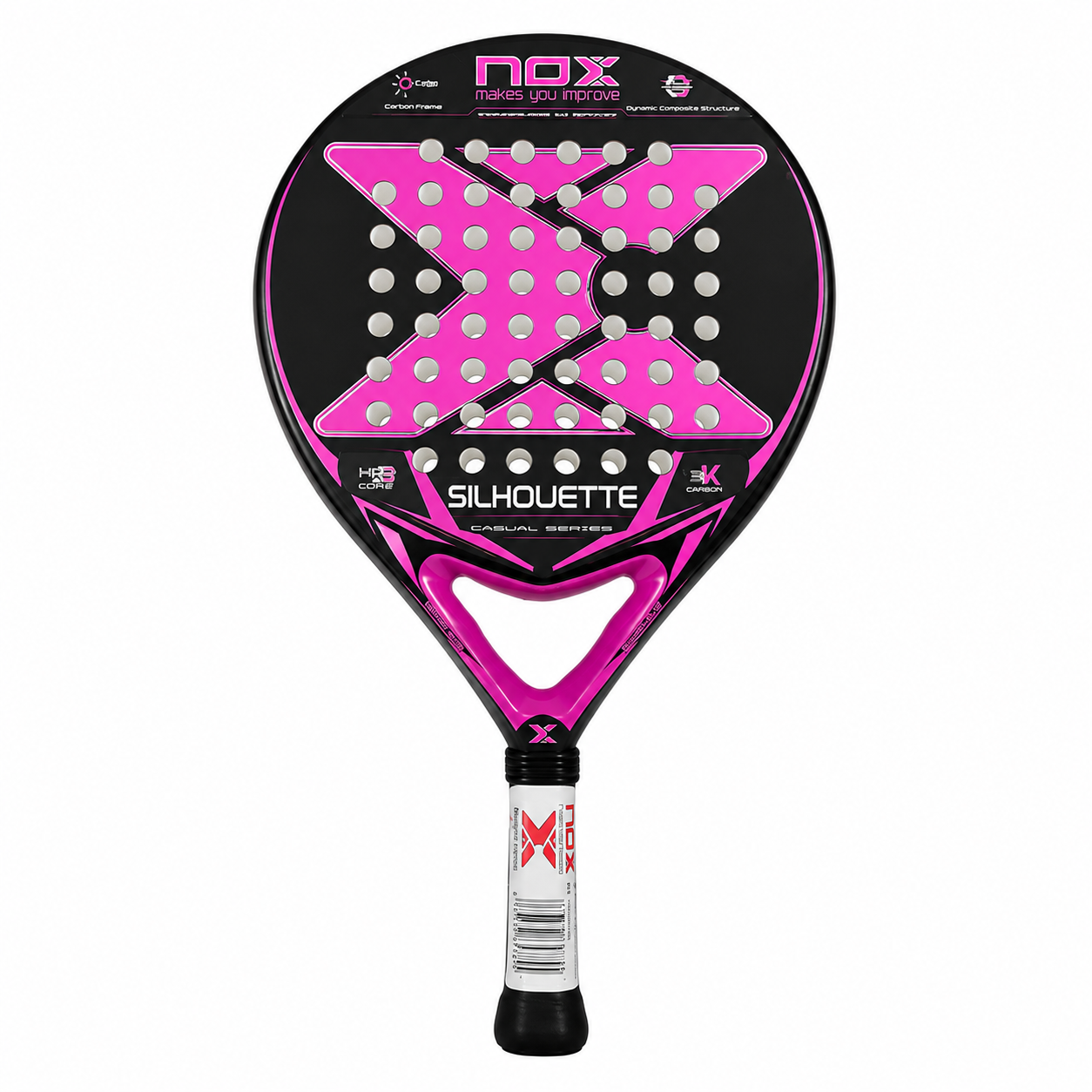 NOX Professional Carbon Fibre Padel Racket