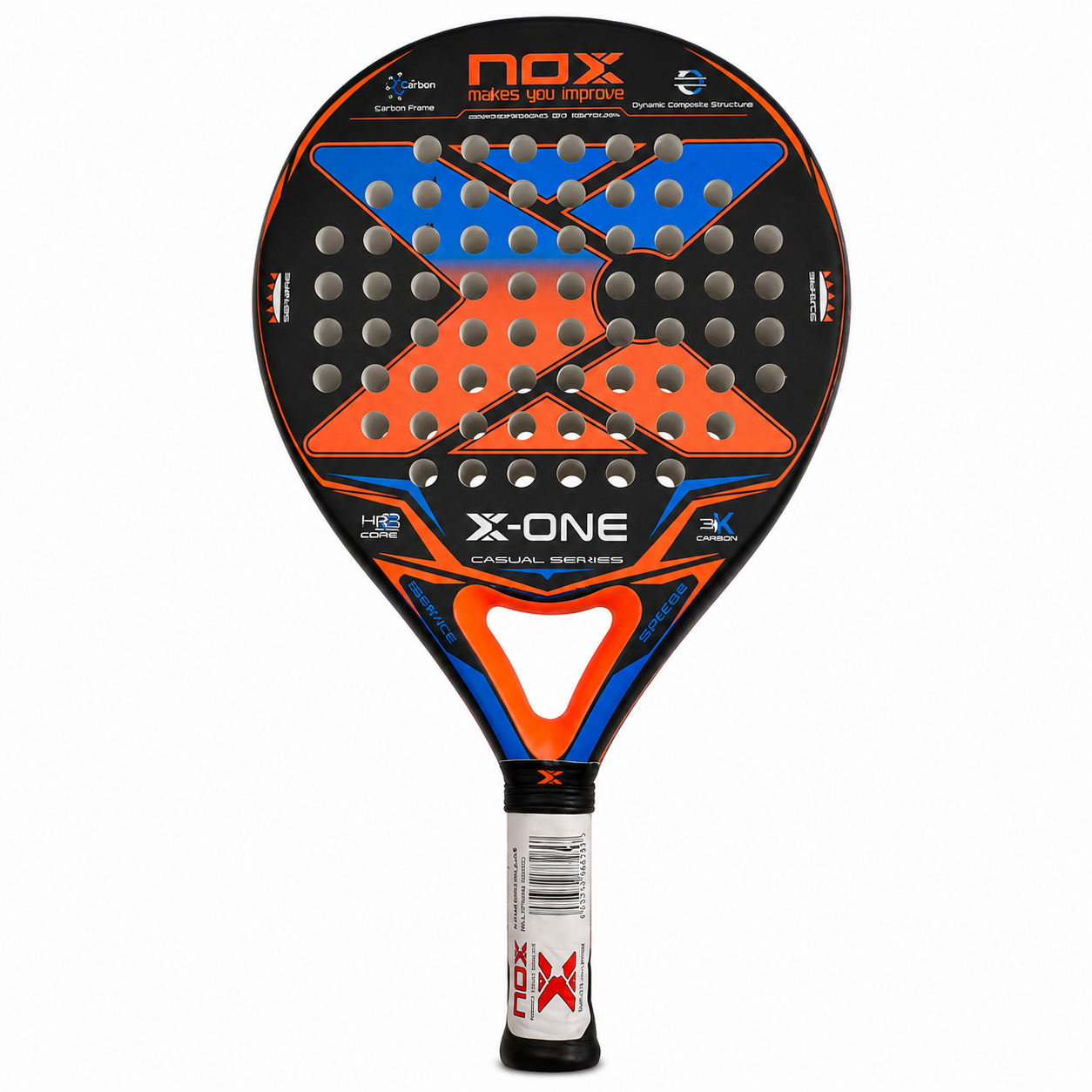 NOX Professional Carbon Fibre Padel Racket